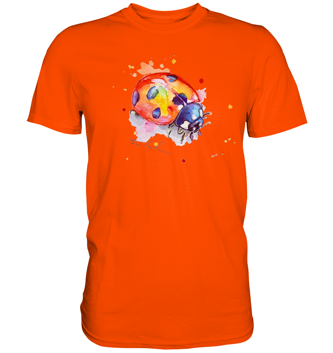 Bunter Marienkäfer - Premium Shirt