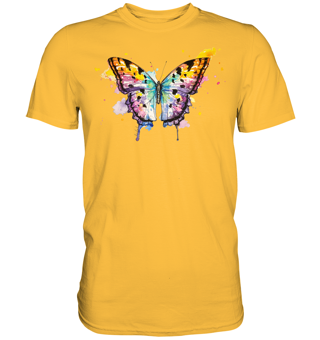 Bunter Schmetterling - Premium Shirt