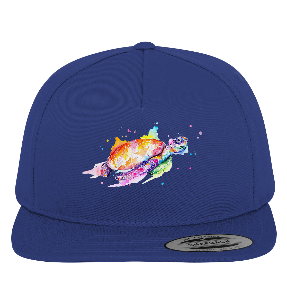 Bunte Meeresschildkröte - Premium Snapback