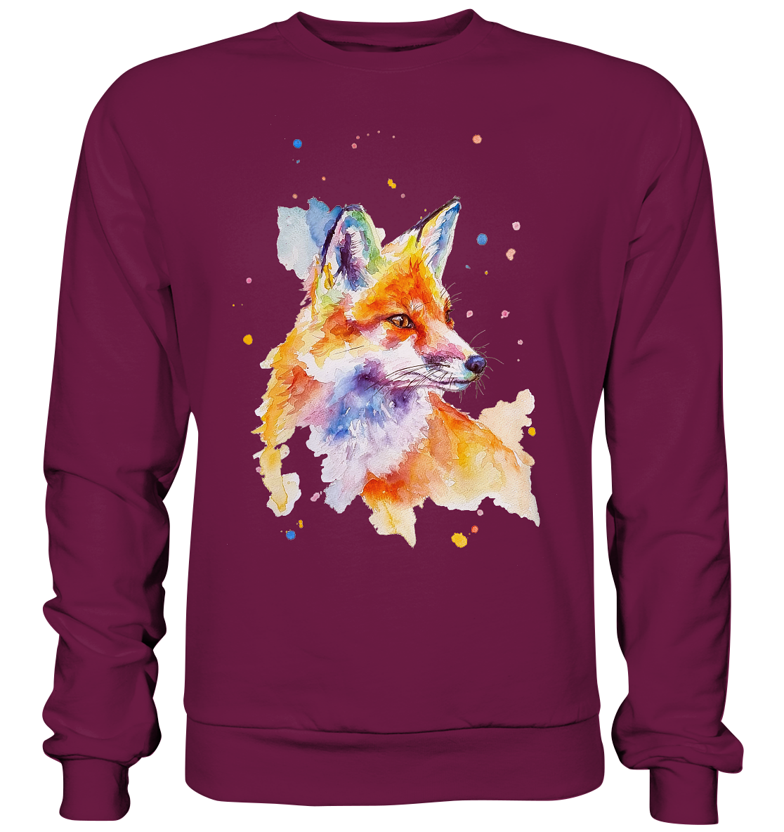 Bunter Fuchs - Premium Sweatshirt