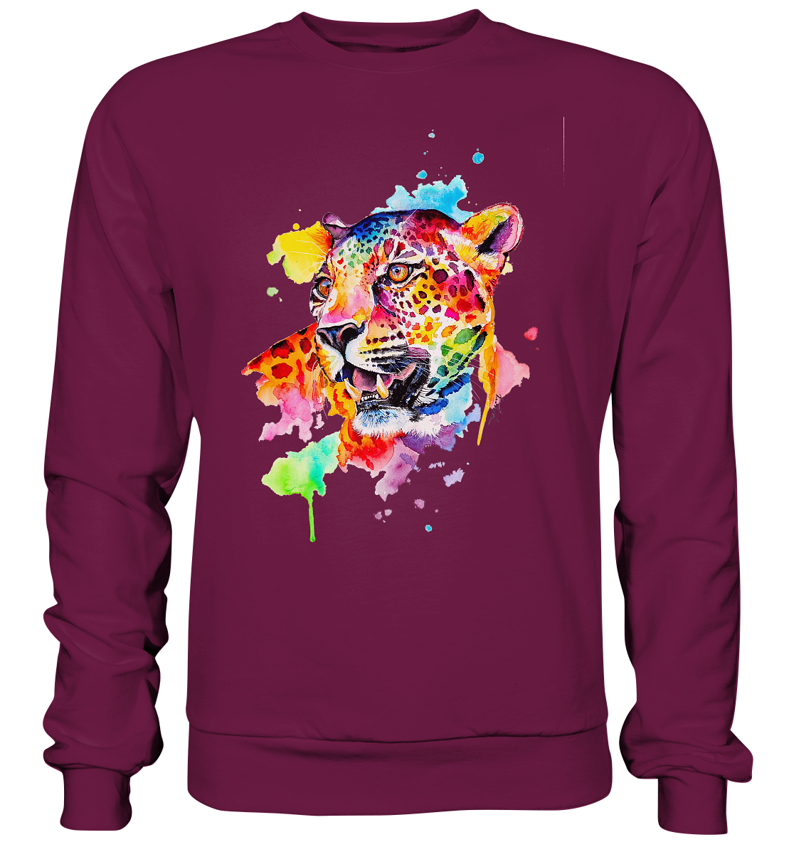Bunter Leopard - Premium Sweatshirt