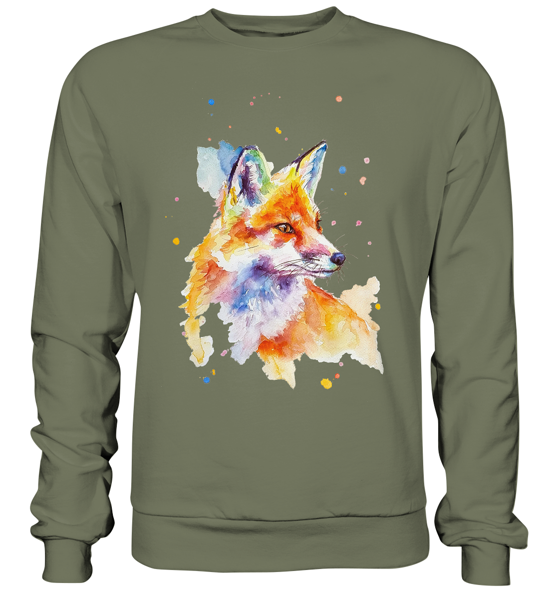 Bunter Fuchs - Premium Sweatshirt