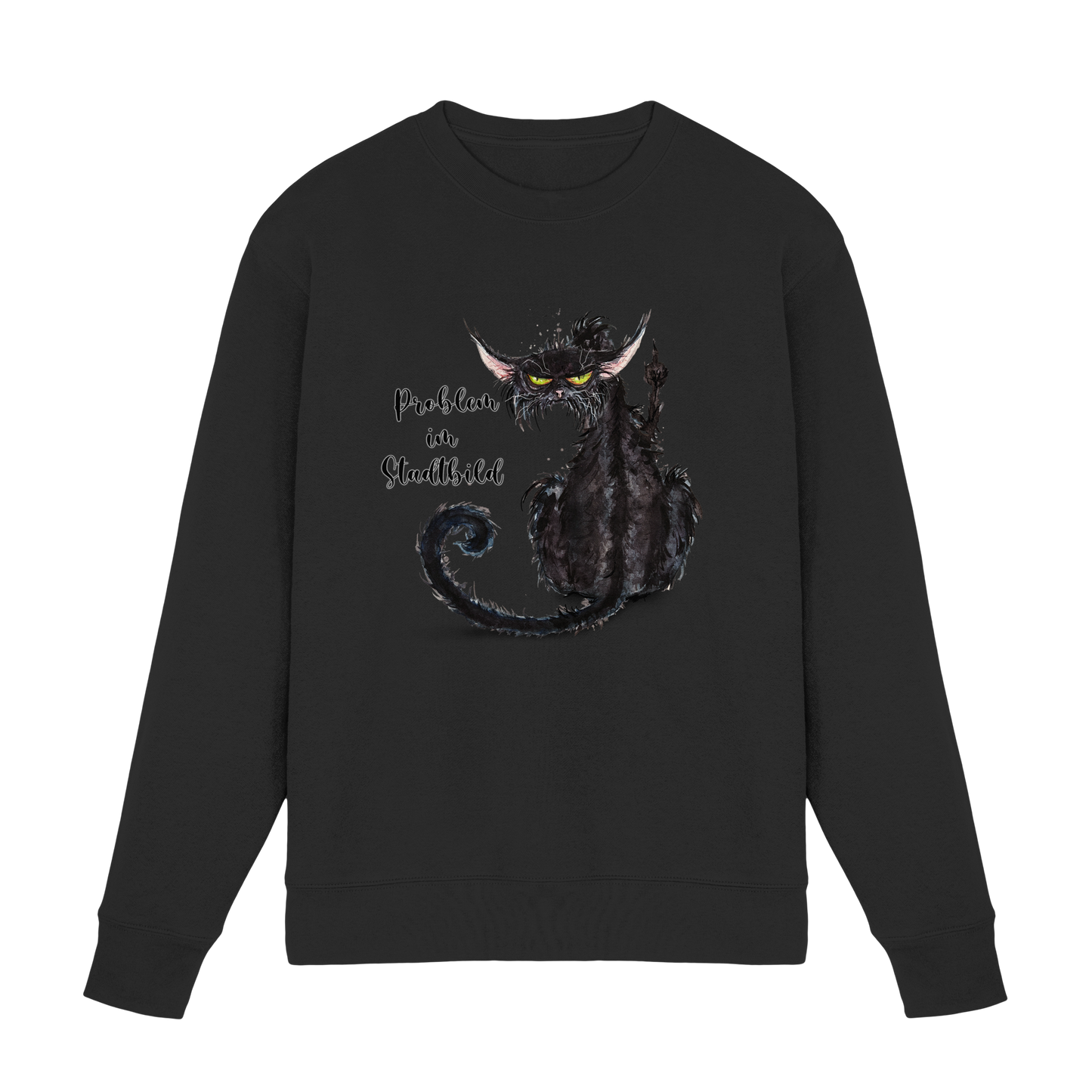 F*U-Cat - Problem im Stadtbild - Premium Sweatshirt
