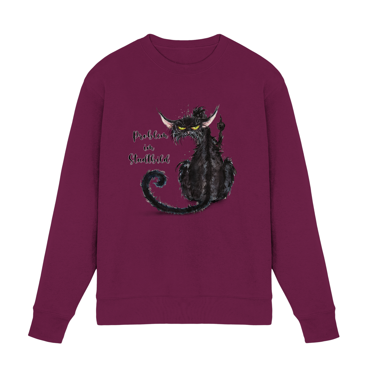 F*U-Cat - Problem im Stadtbild - Premium Sweatshirt