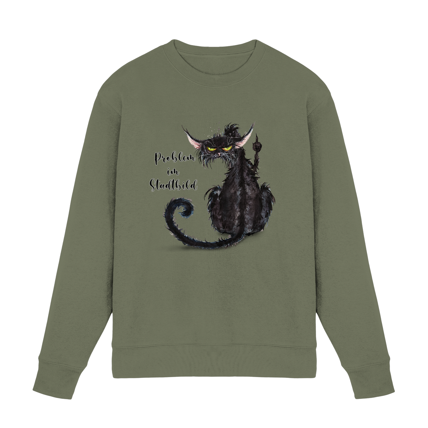F*U-Cat - Problem im Stadtbild - Premium Sweatshirt