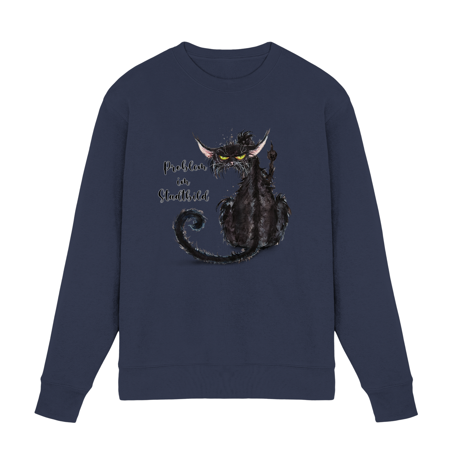 F*U-Cat - Problem im Stadtbild - Premium Sweatshirt