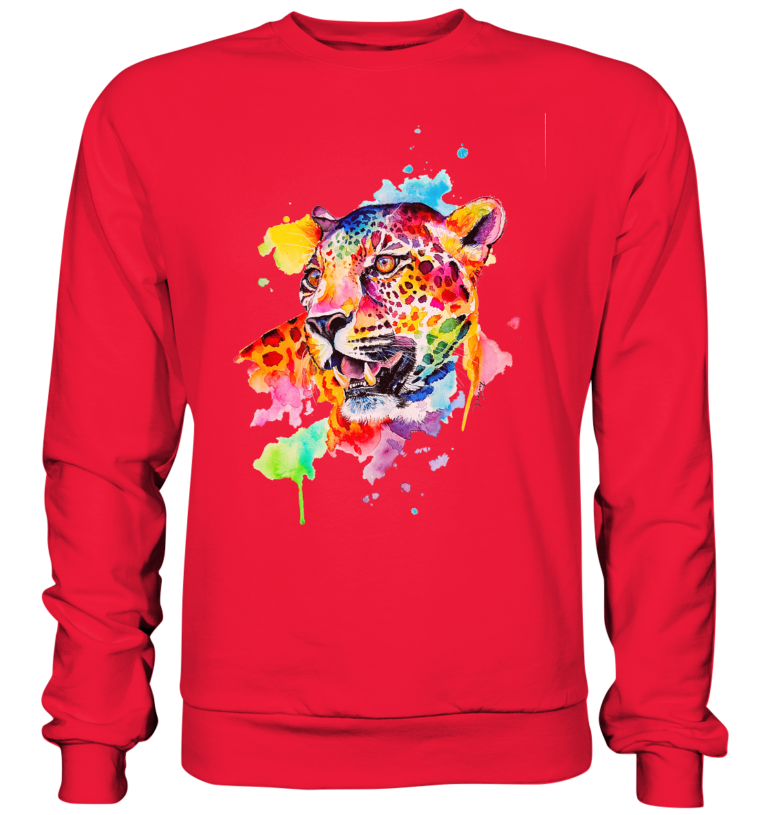 Bunter Leopard - Premium Sweatshirt