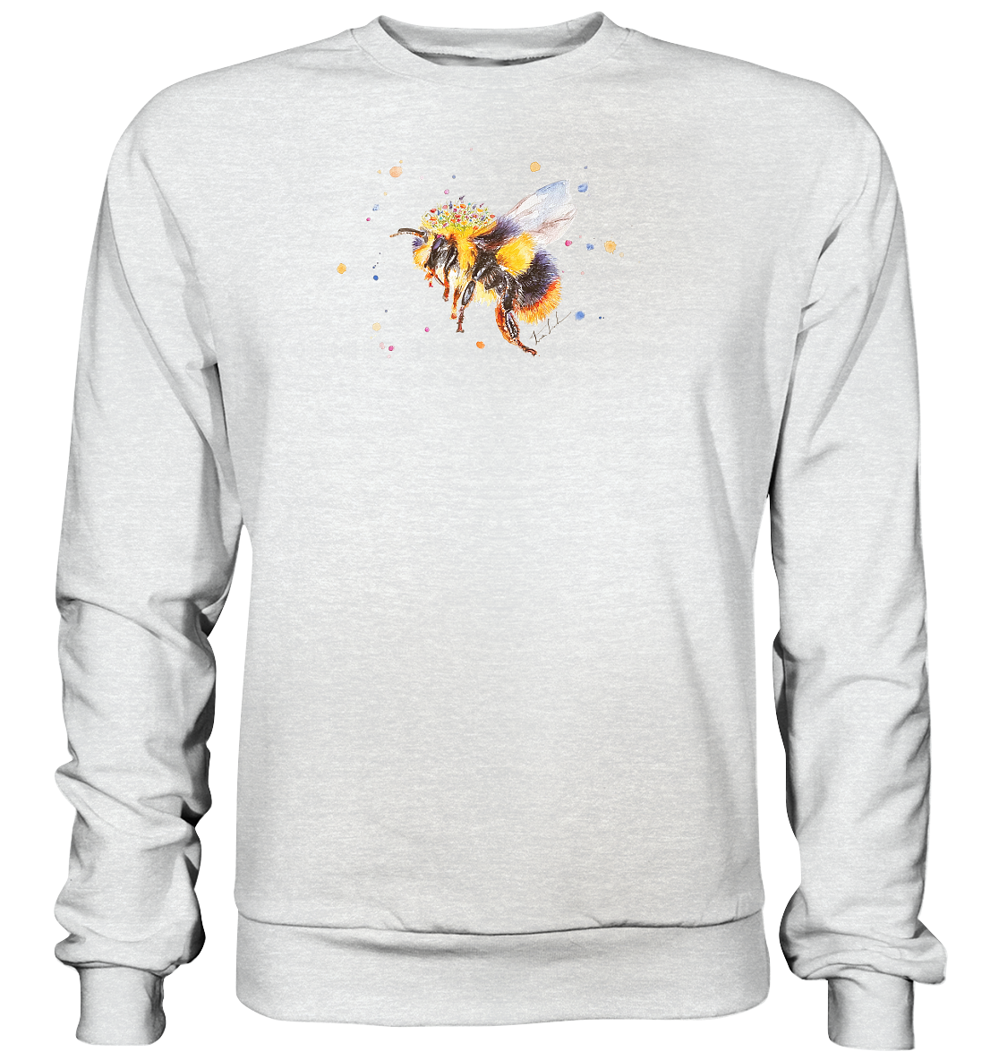 Blumenbiene - Premium Sweatshirt