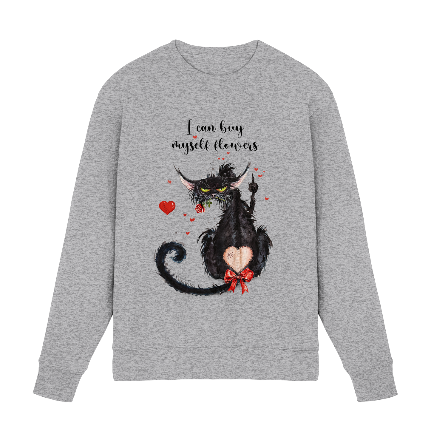 Feministische Valentins - F**U-Cat - Premium Sweatshirt