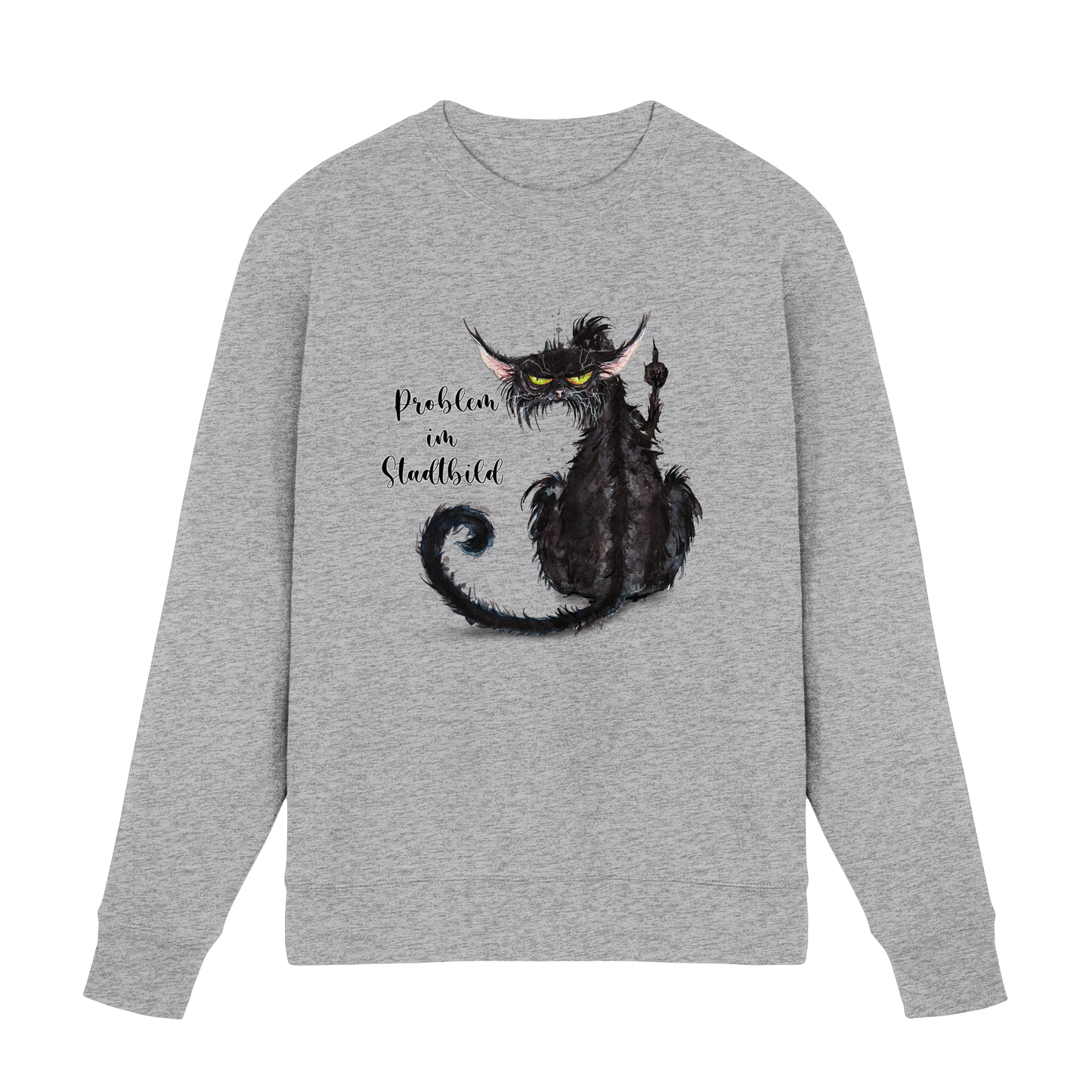 F*U-Cat - Problem im Stadtbild - Premium Sweatshirt