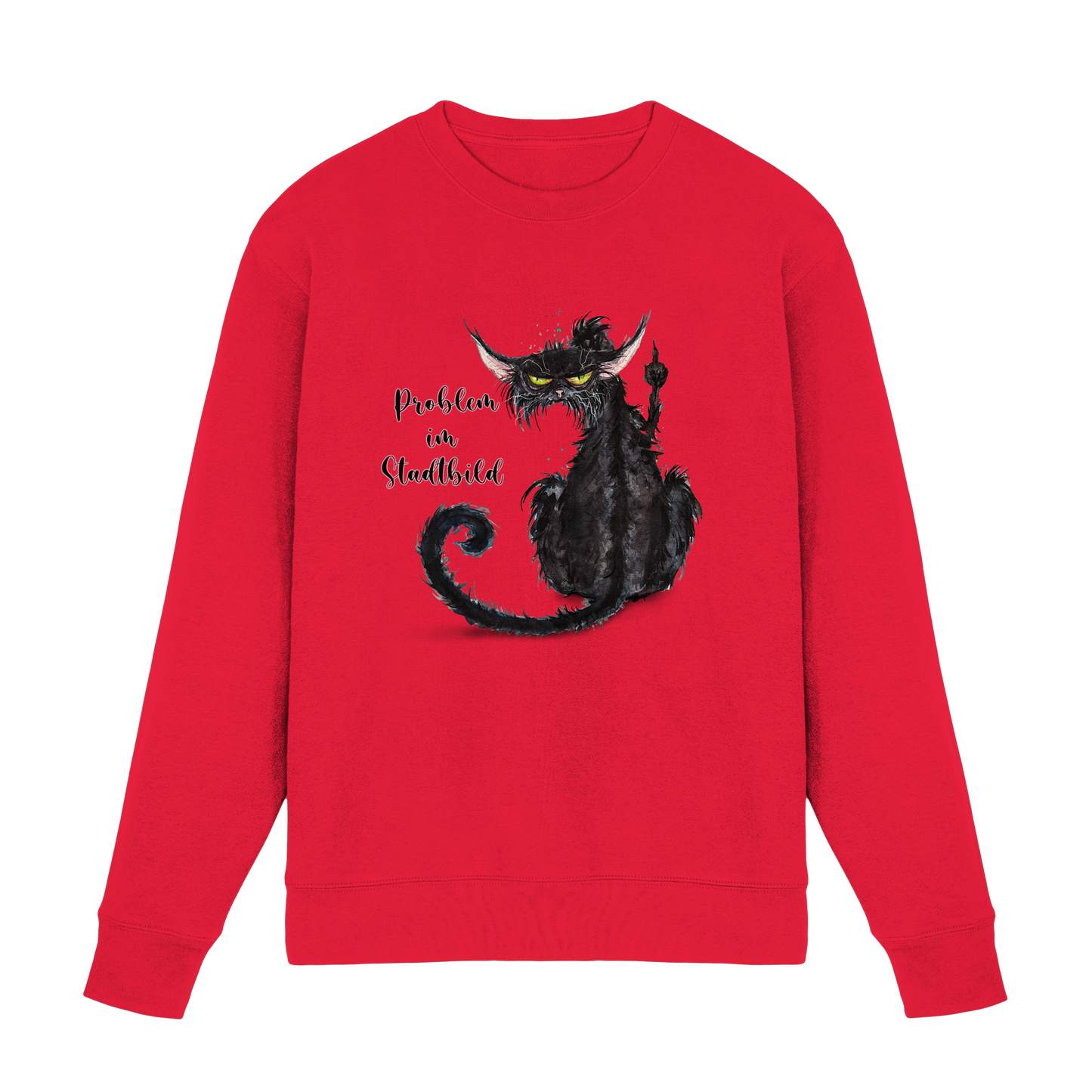 F*U-Cat - Problem im Stadtbild - Premium Sweatshirt