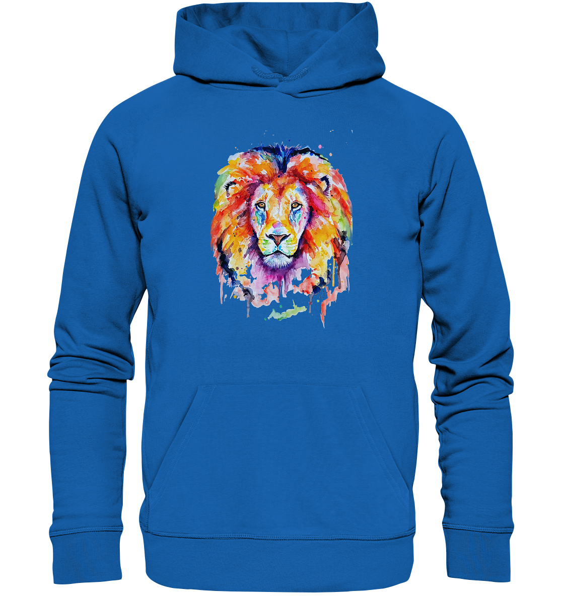 Bunter Löwe - Premium Unisex Hoodie