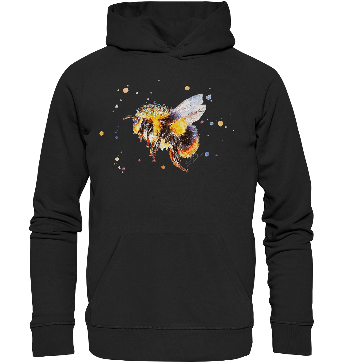 Blumenbiene - Premium Unisex Hoodie