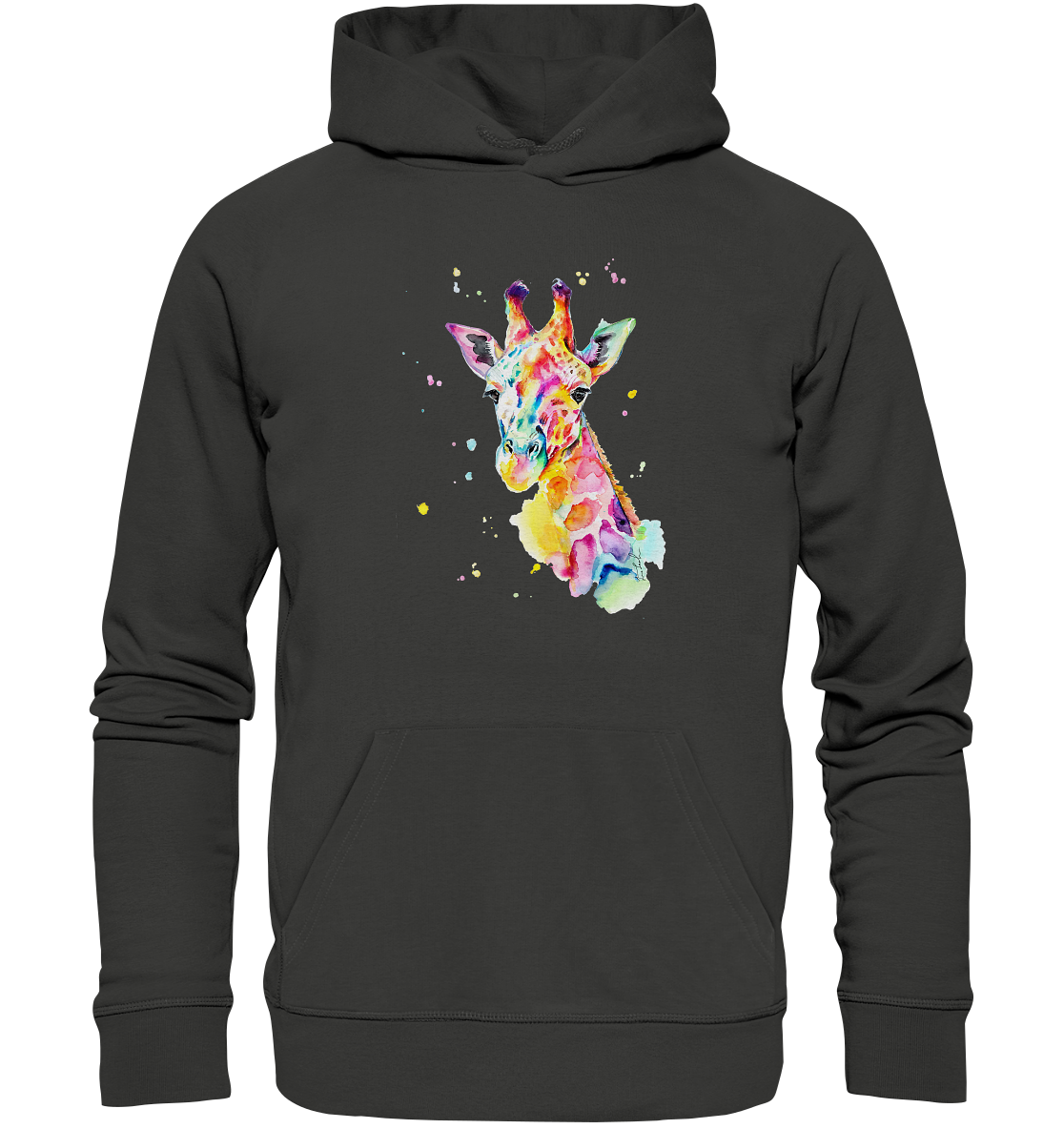 Bunte Giraffe - Premium Unisex Hoodie