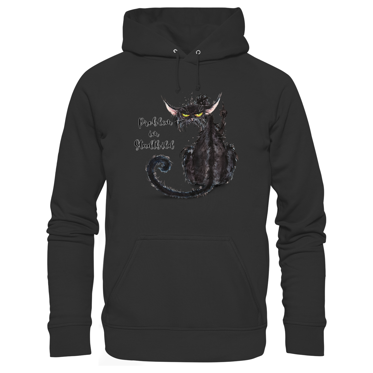 F*U-Cat - Problem im Stadtbild - Premium Unisex Hoodie