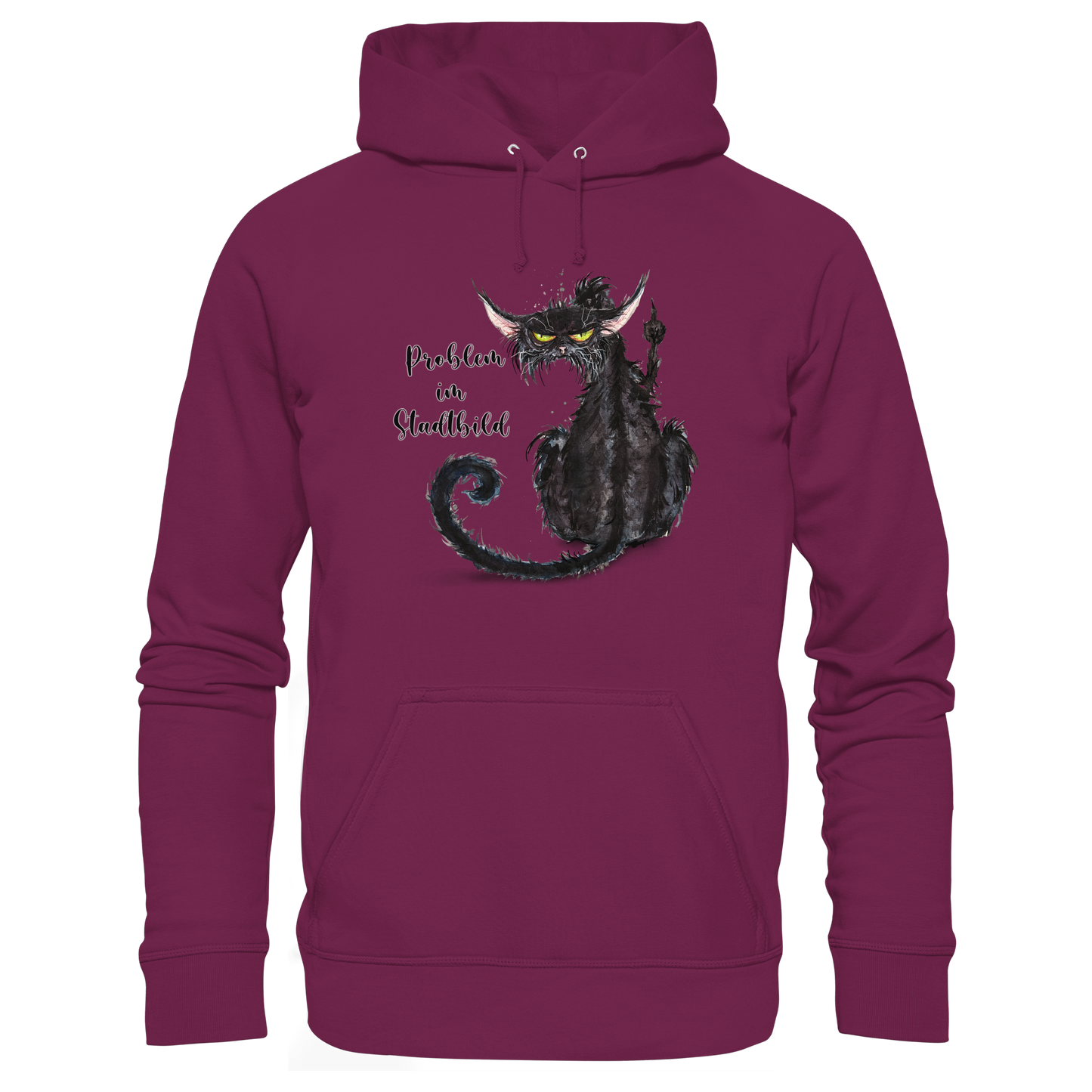 F*U-Cat - Problem im Stadtbild - Premium Unisex Hoodie