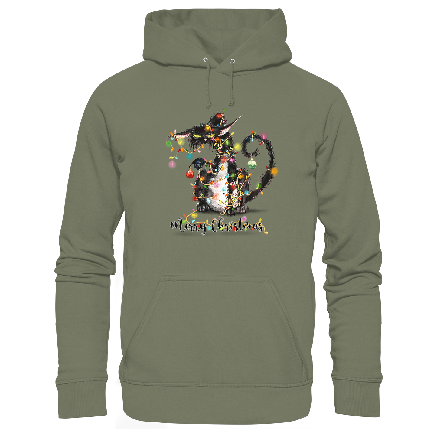 F*U-Cat - Merry Christmas - Premium Unisex Hoodie