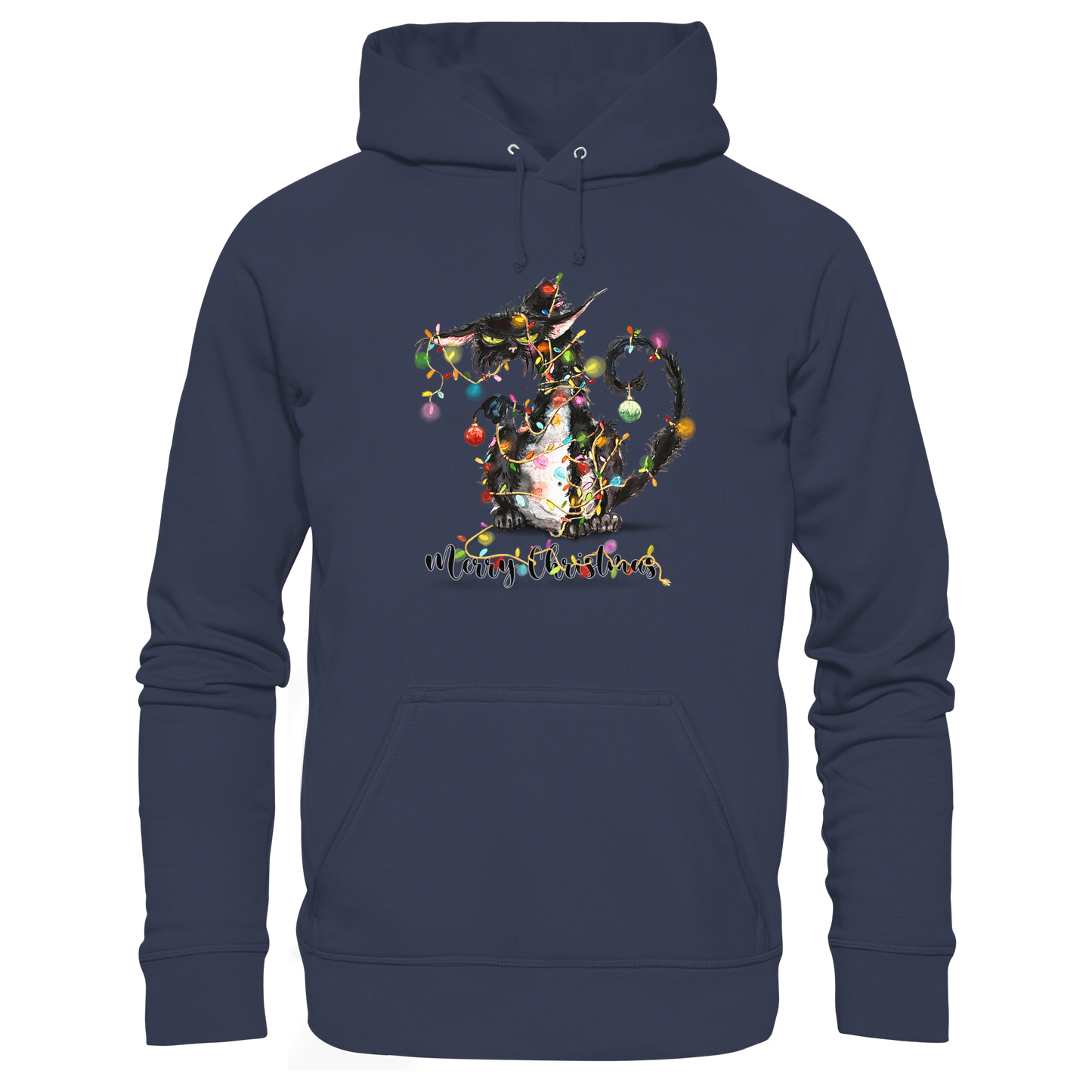 F*U-Cat - Merry Christmas - Premium Unisex Hoodie