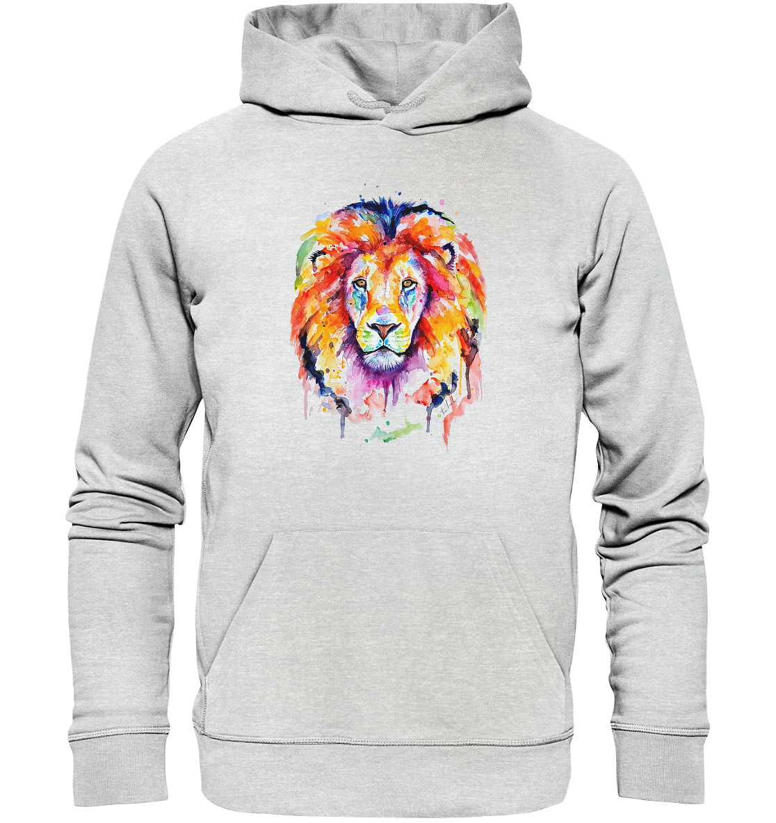 Bunter Löwe - Premium Unisex Hoodie