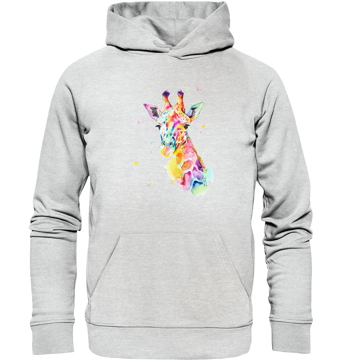 Bunte Giraffe - Premium Unisex Hoodie