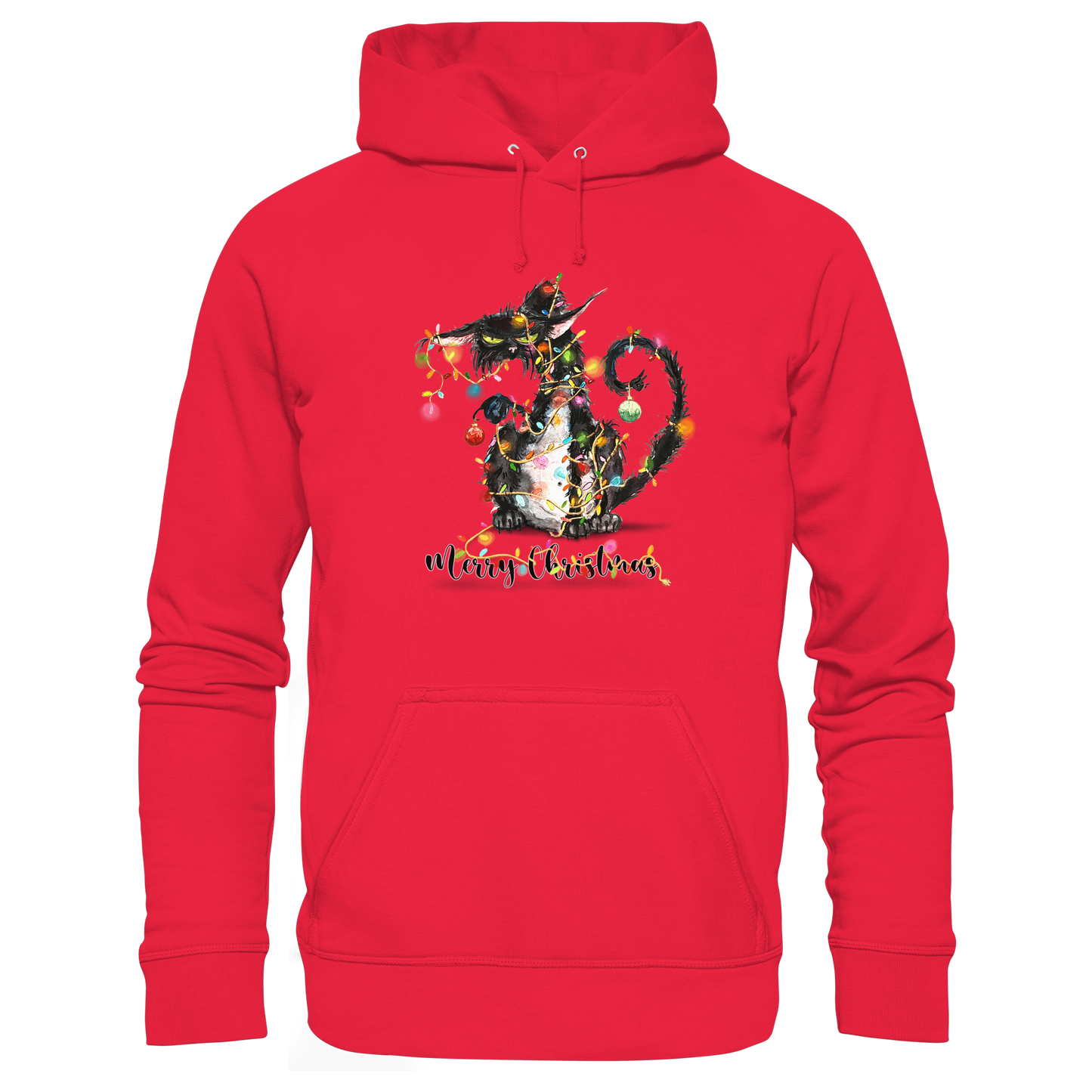 F*U-Cat - Merry Christmas - Premium Unisex Hoodie