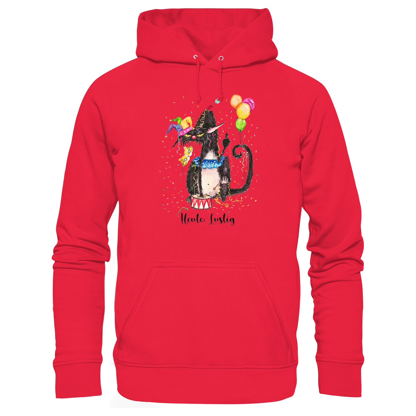Lustige F*U-Cat - Premium Unisex Hoodie