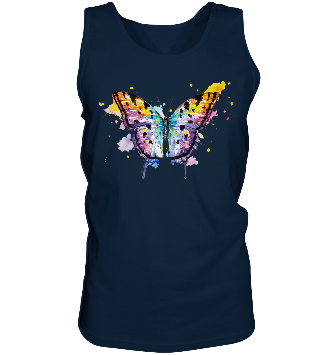 Bunter Schmetterling - Tank-Top