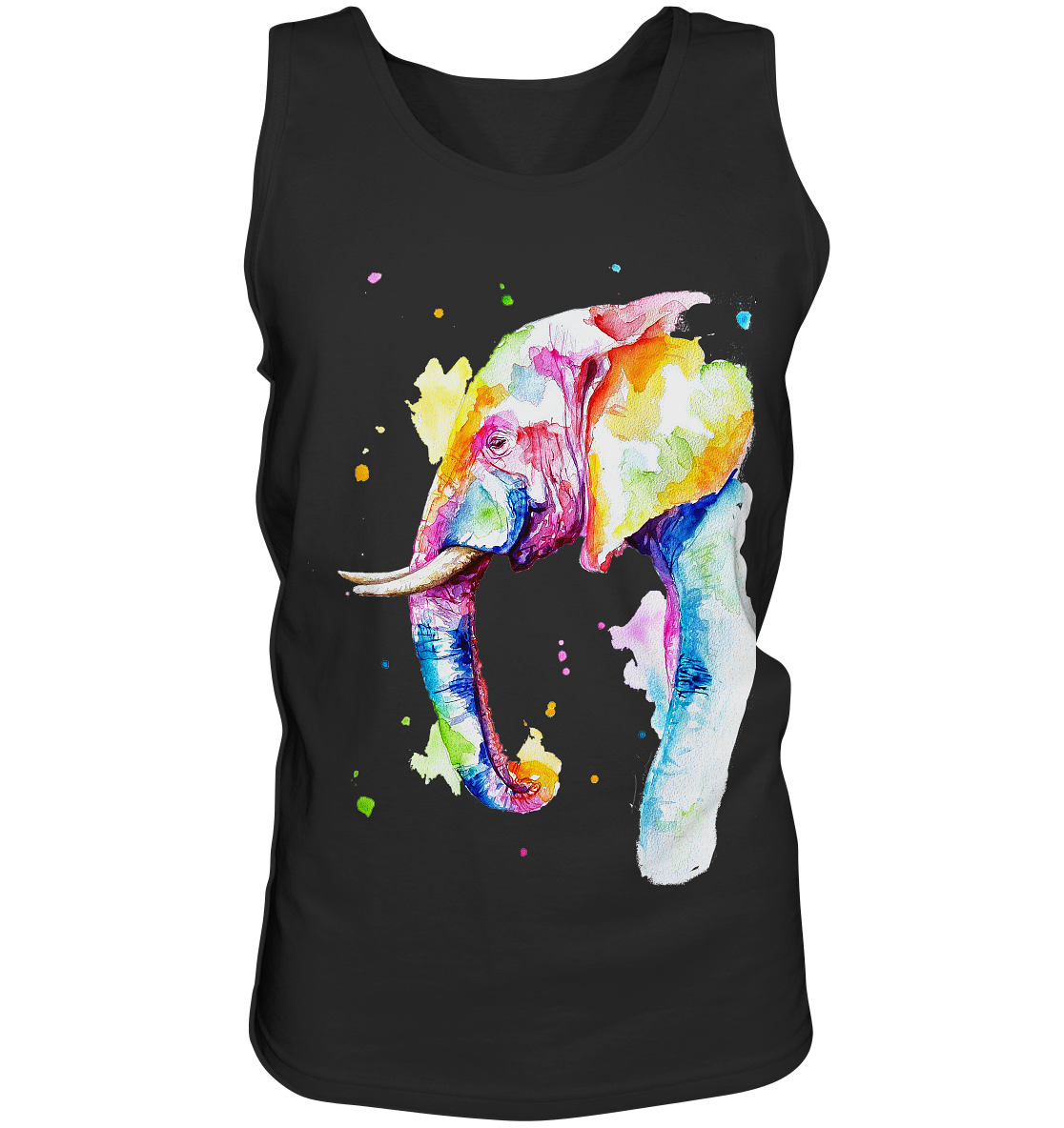 Bunter Elefant - Tank-Top