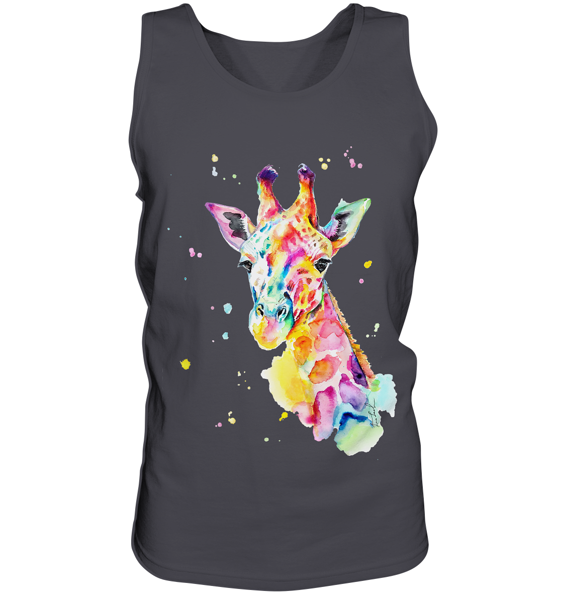 Bunte Giraffe - Tank-Top