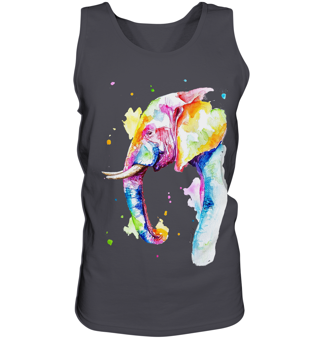 Bunter Elefant - Tank-Top