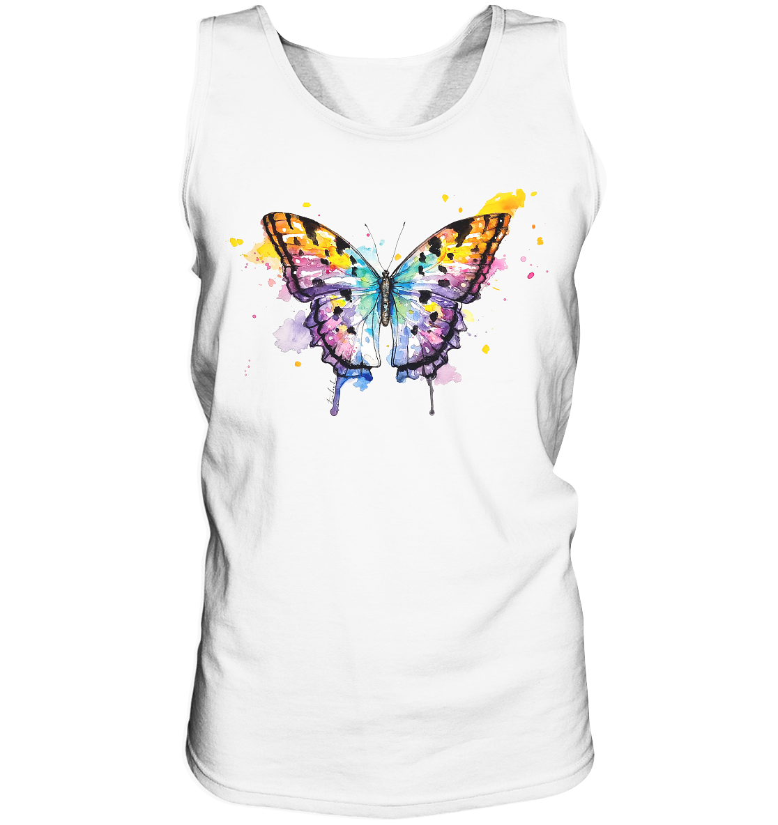 Bunter Schmetterling - Tank-Top