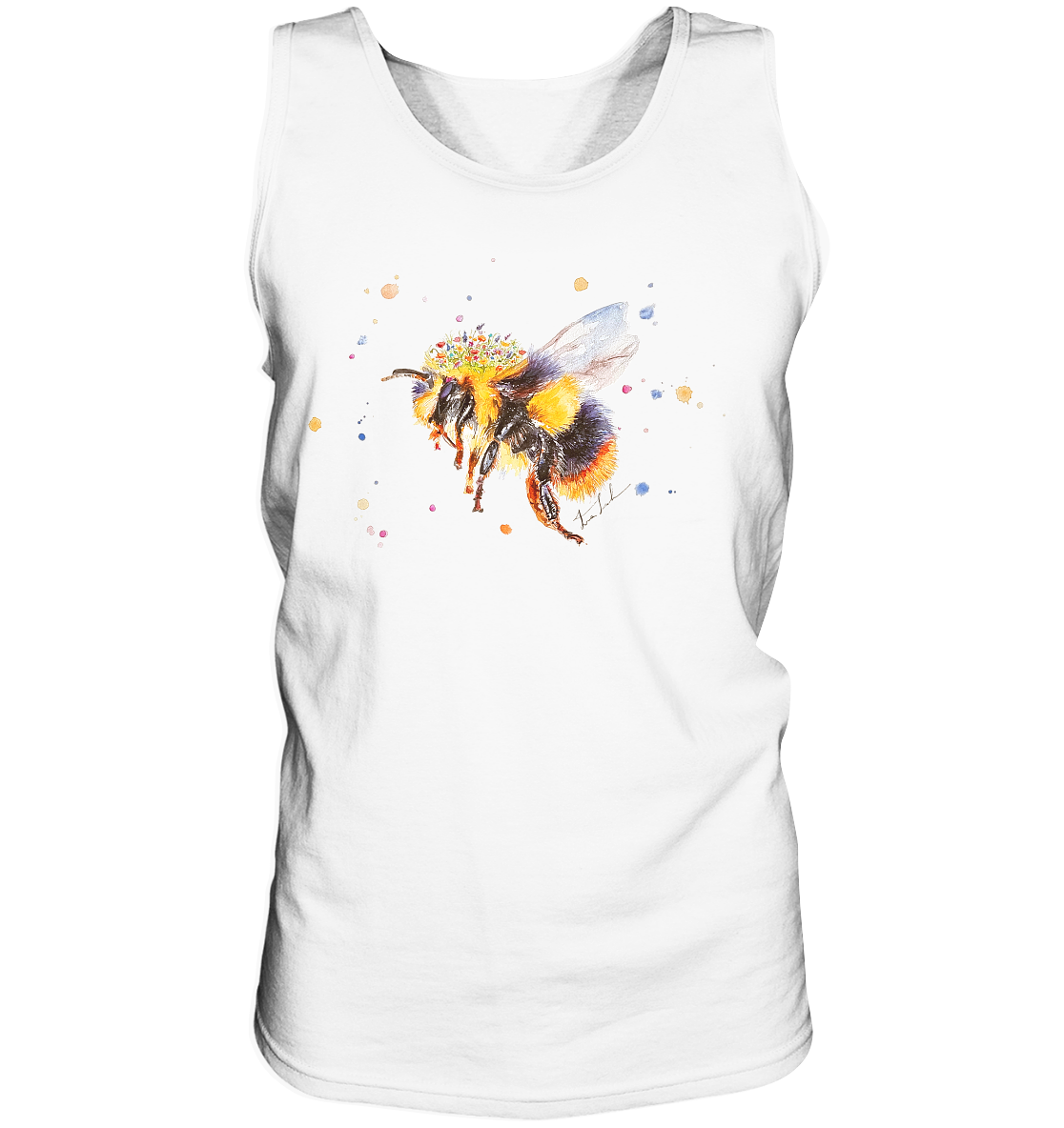 Blumenbiene - Tank-Top