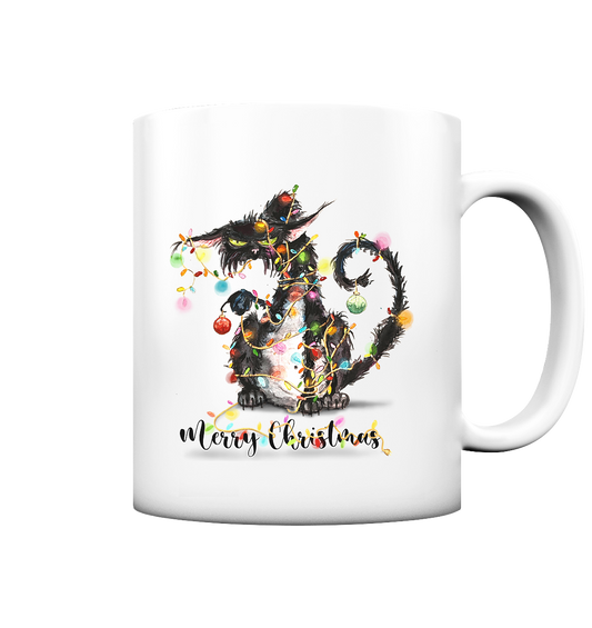 F*U-Cat - Merry Christmas - Tasse matt