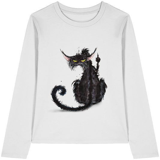 F*U-Cat - Womens Organic Longsleeve T-Shirt