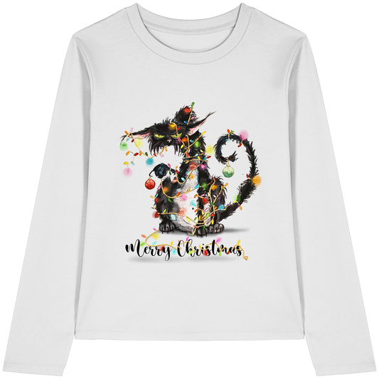 F*U-Cat - Merry Christmas - Womens Organic Longsleeve T-Shirt