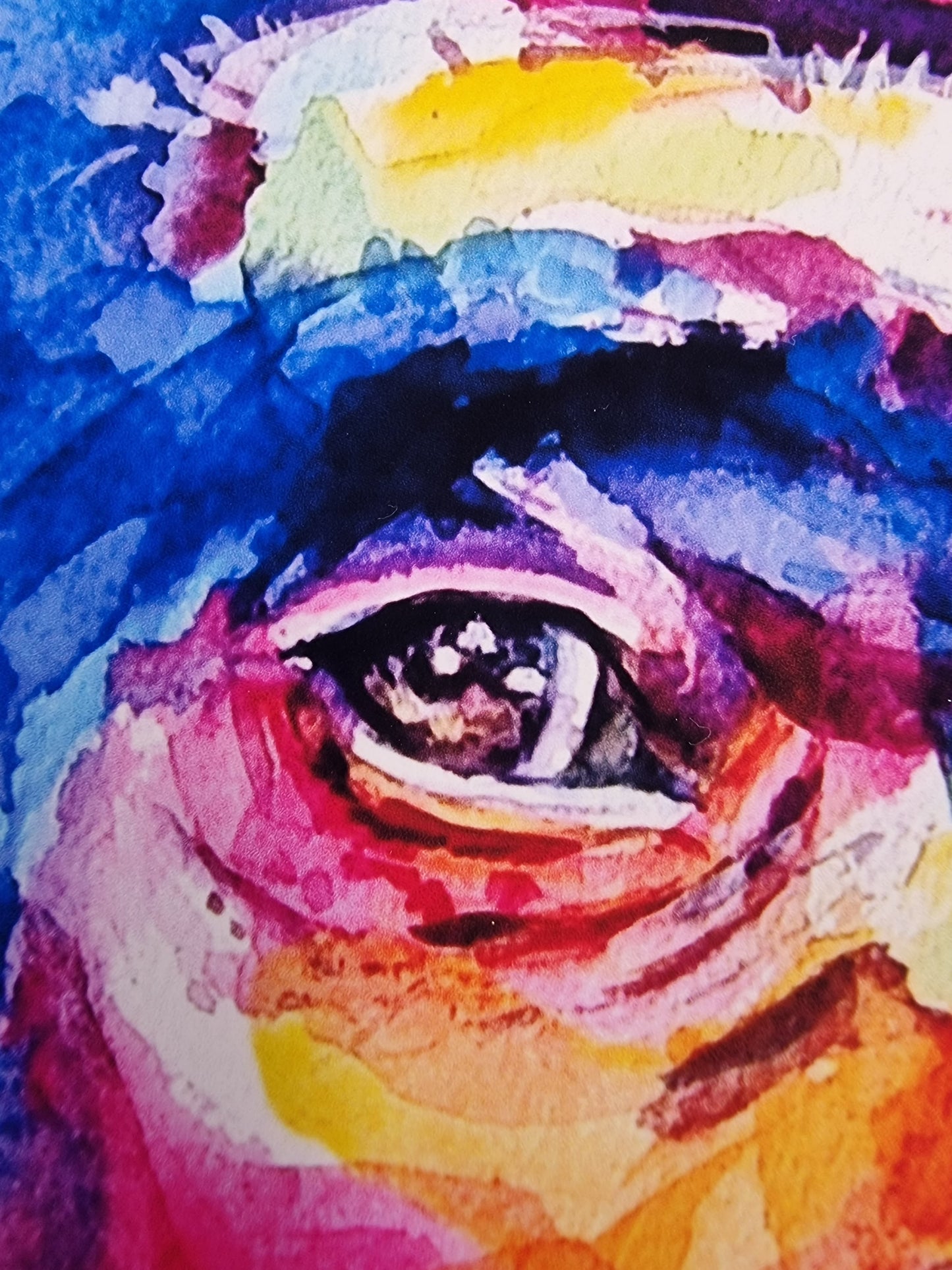 Gorilla in Aquarell - Kunstdruck - Gorilla Mortimer