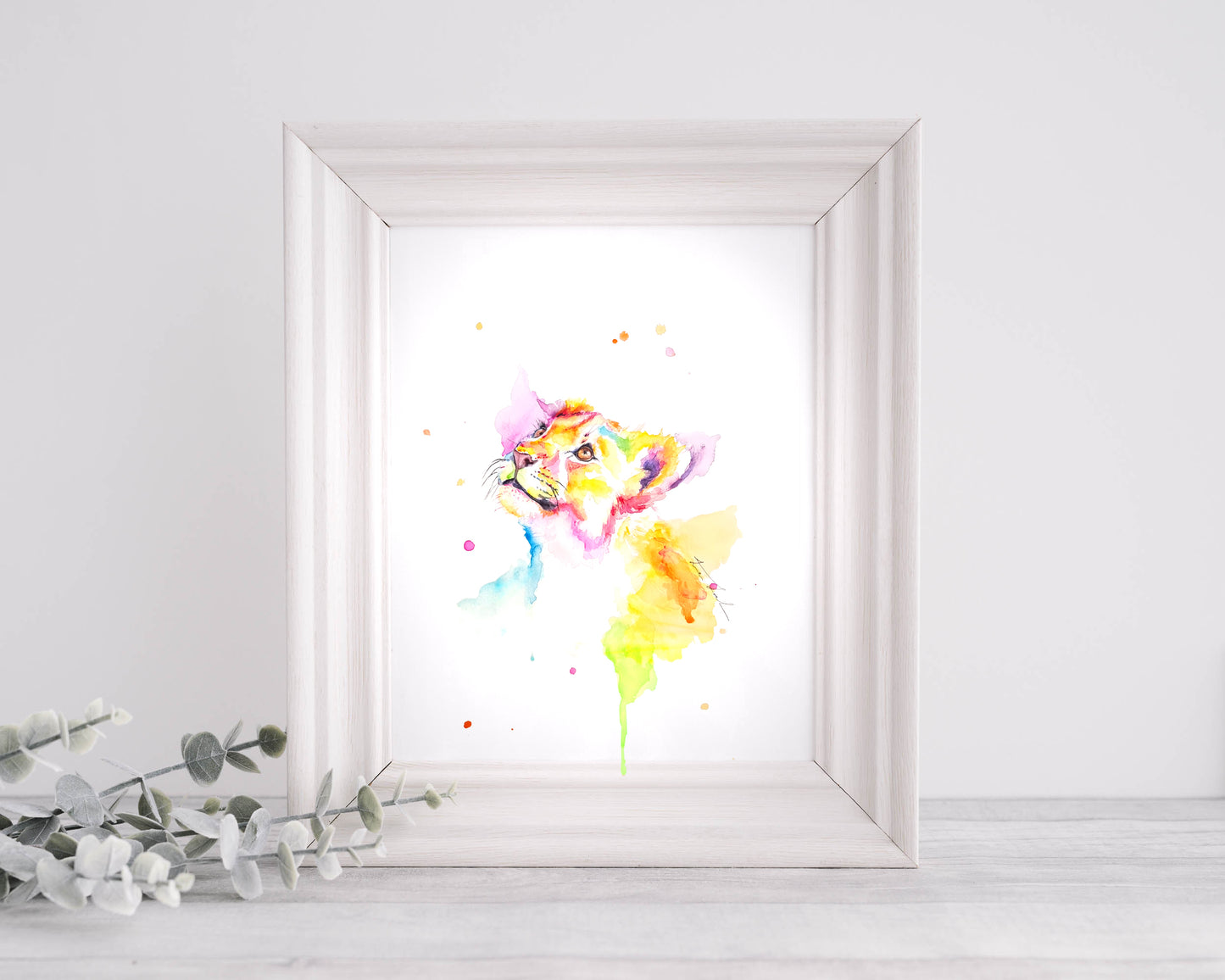 Aquarell-Kunstdruck Robin