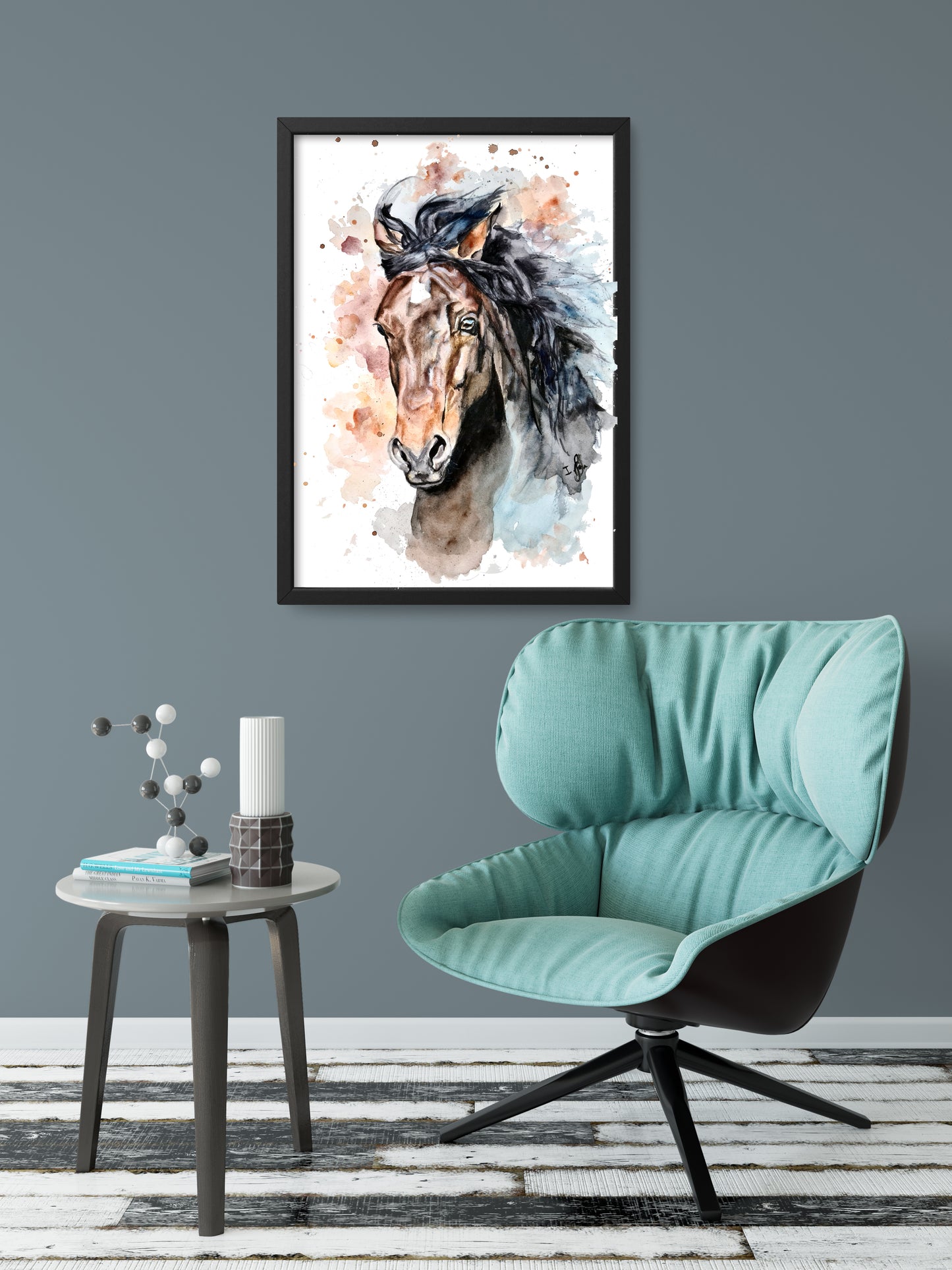 Galoppierendes Pferd - Kunstdruck - Tyra