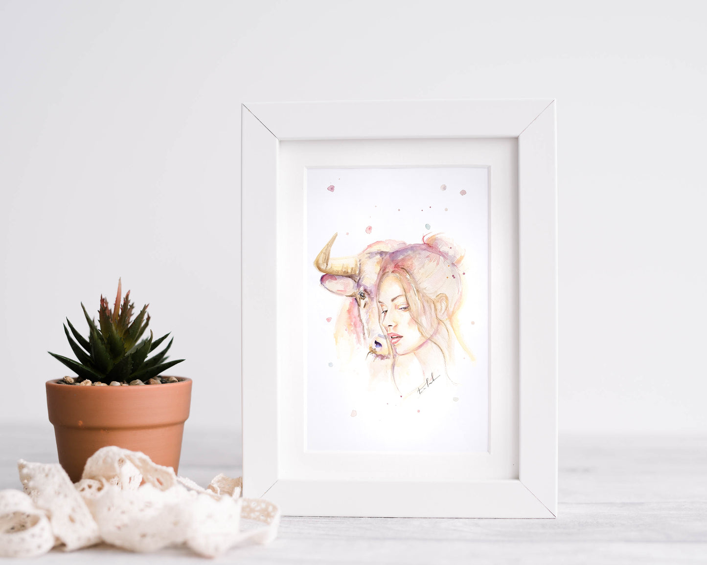 Sternzeichen Stier - Kunstdruck