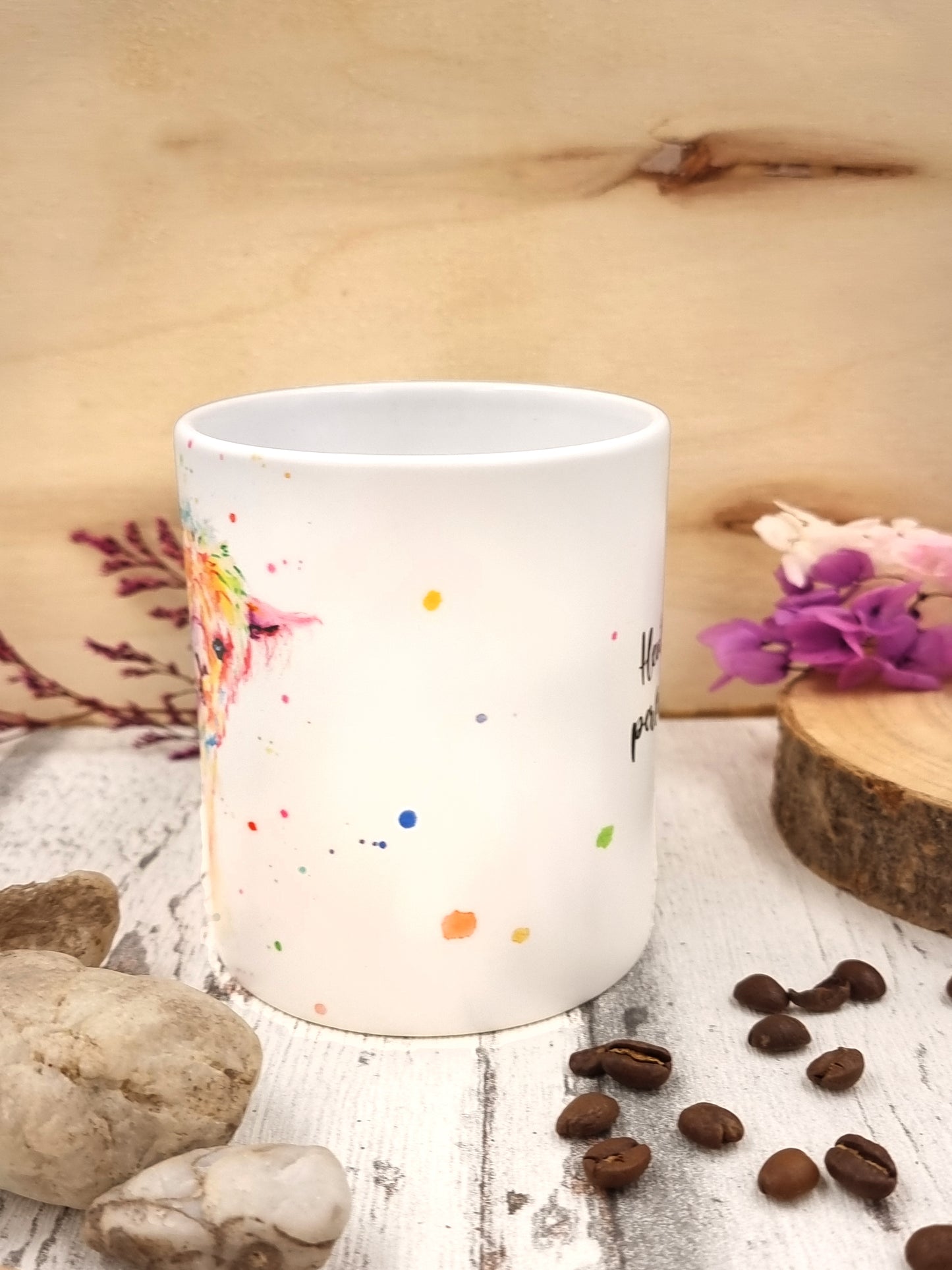 Tasse mit Alpaka Maurice