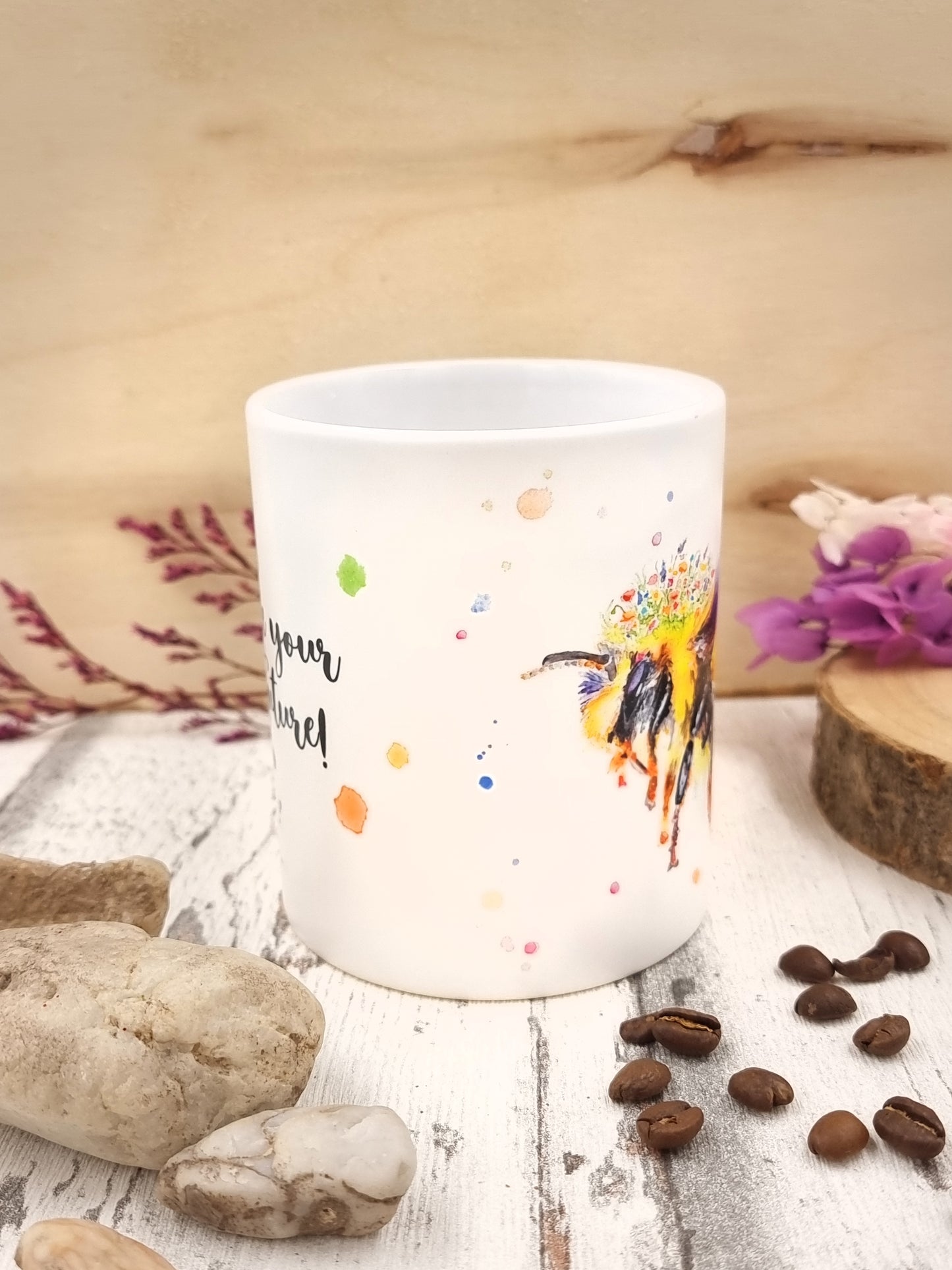 Tasse mit Biene  Mila