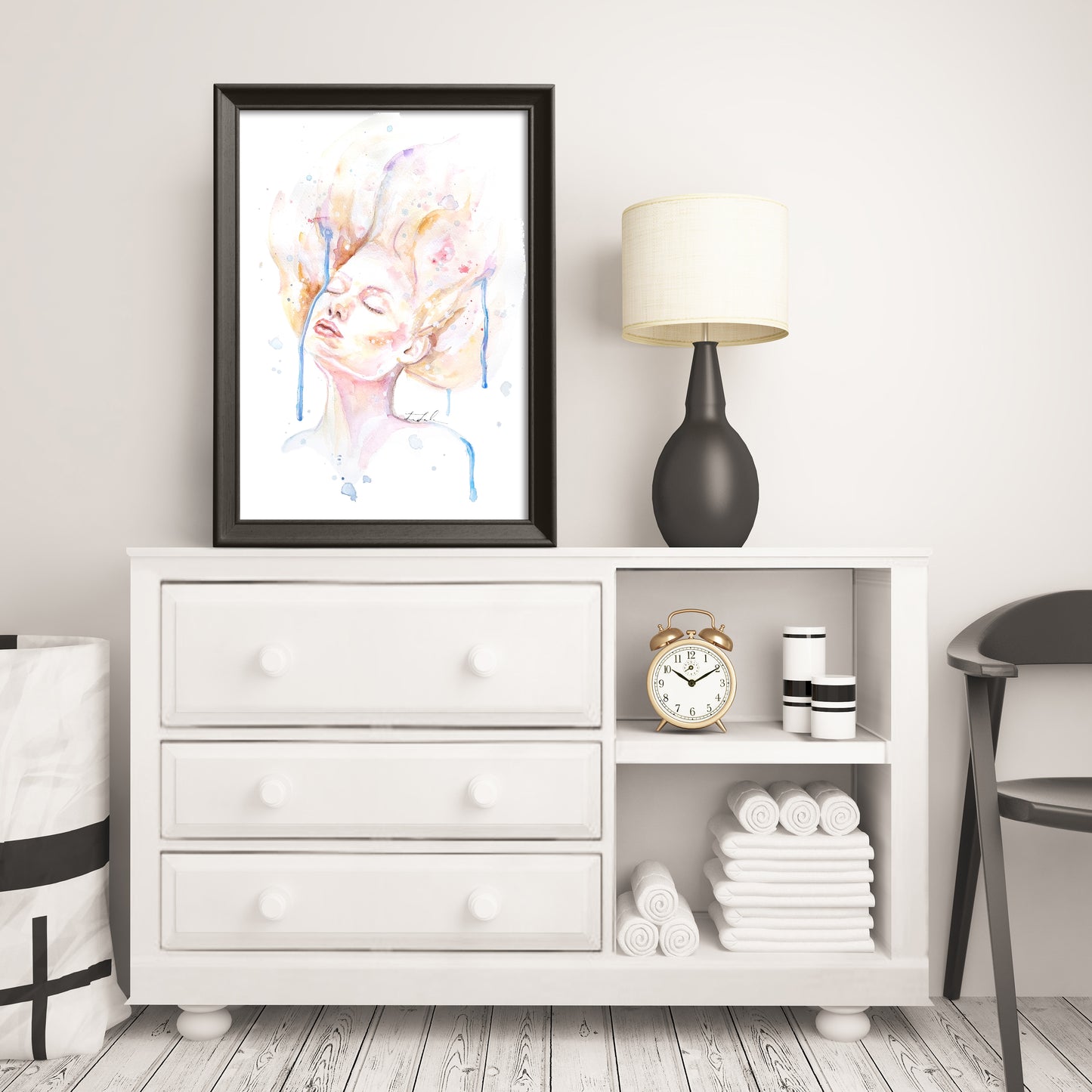 Sternzeichen Wassermann - Kunstdruck