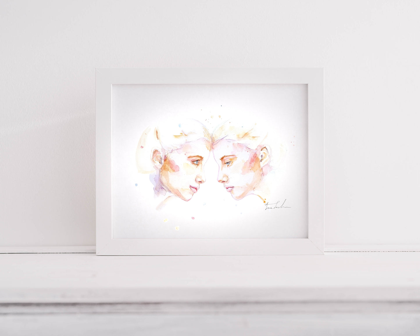 Sternzeichen Zwilling - Kunstdruck