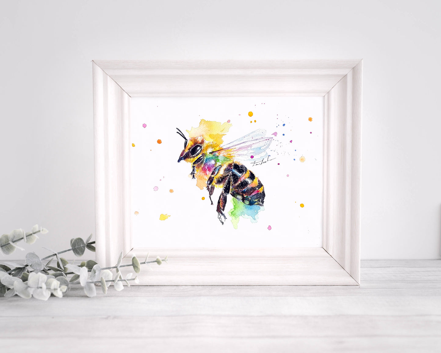 Biene in Aquarell - Amalea