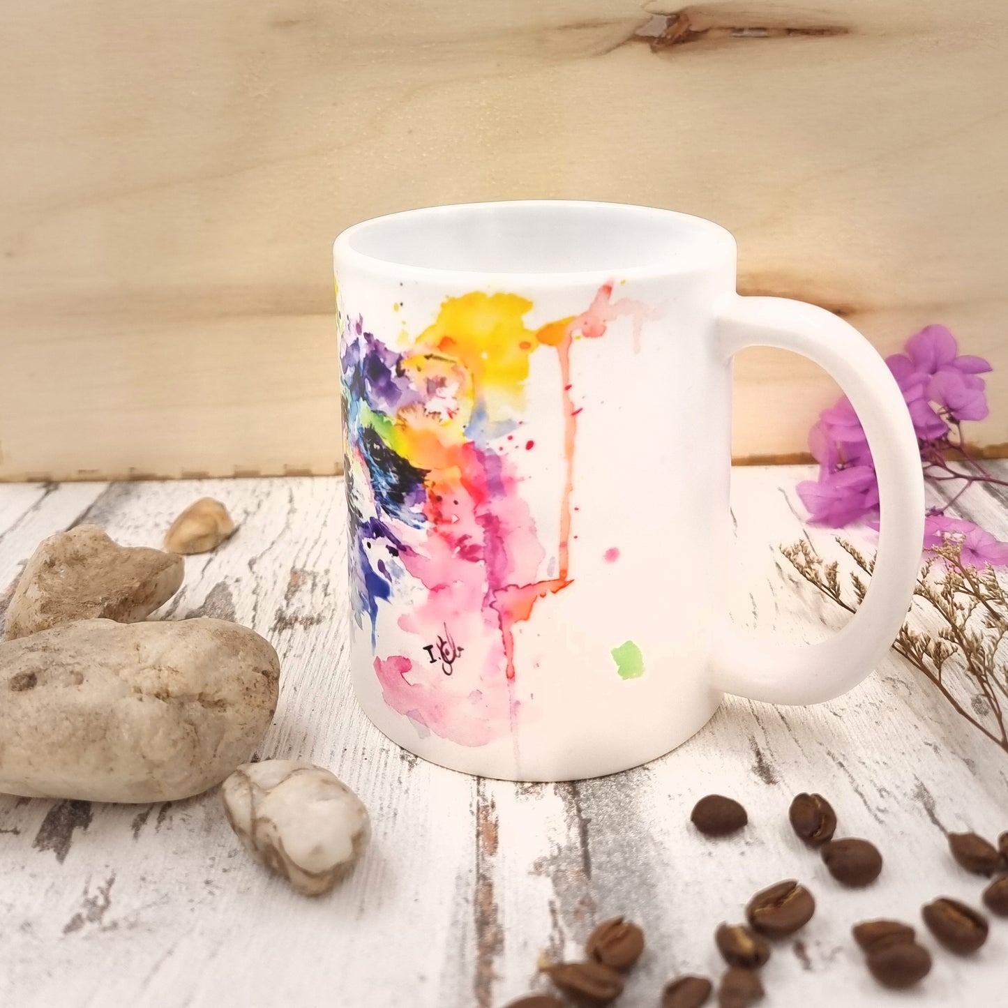 Tasse mit Waschbär Wasily