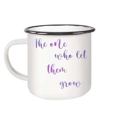 Besonderes Geschenk für Lehrer:innen und Erzieher:innen - Emaille Tasse (Black)