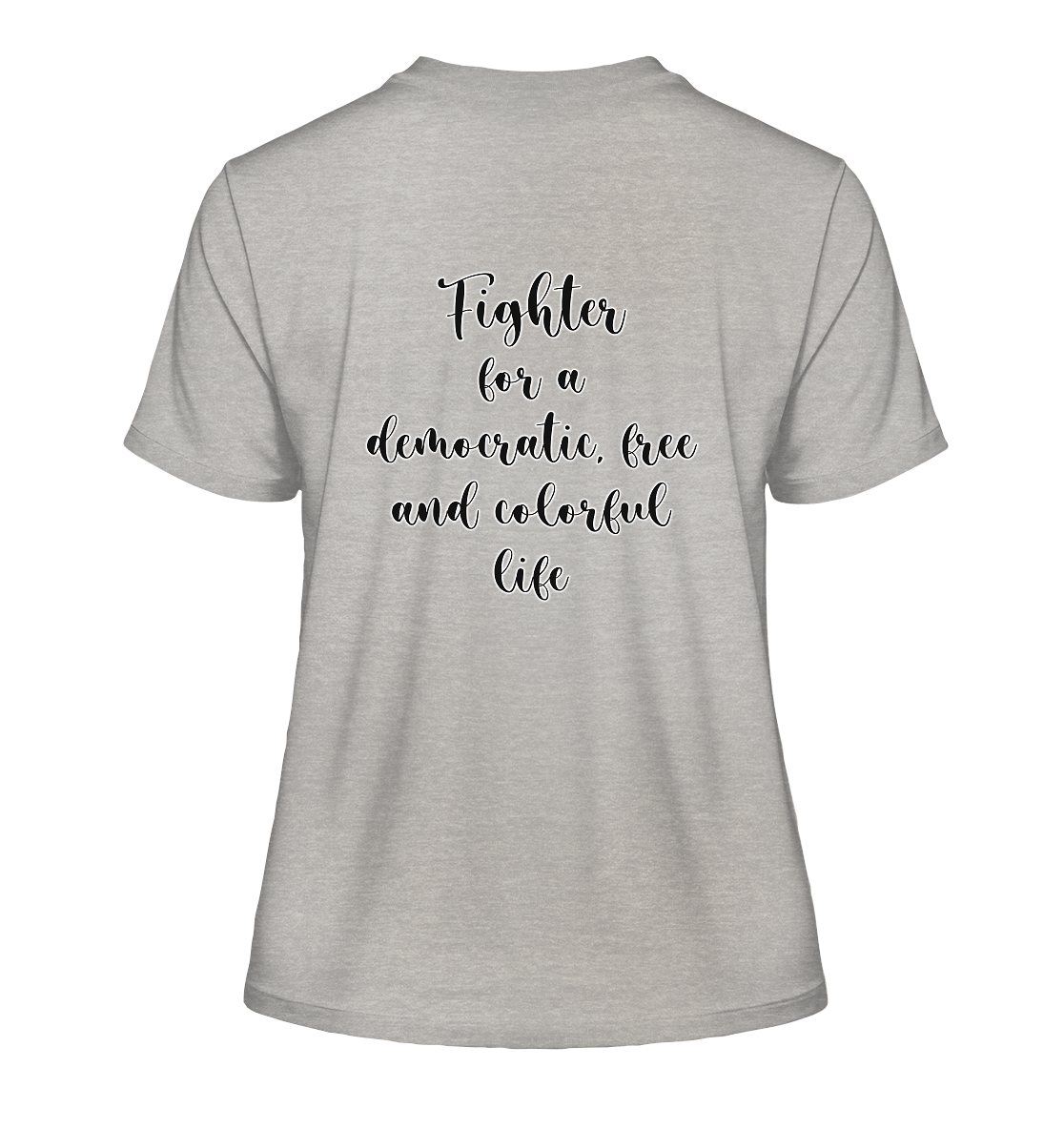 Fighter  - Fitted Ladies Organic Shirt
