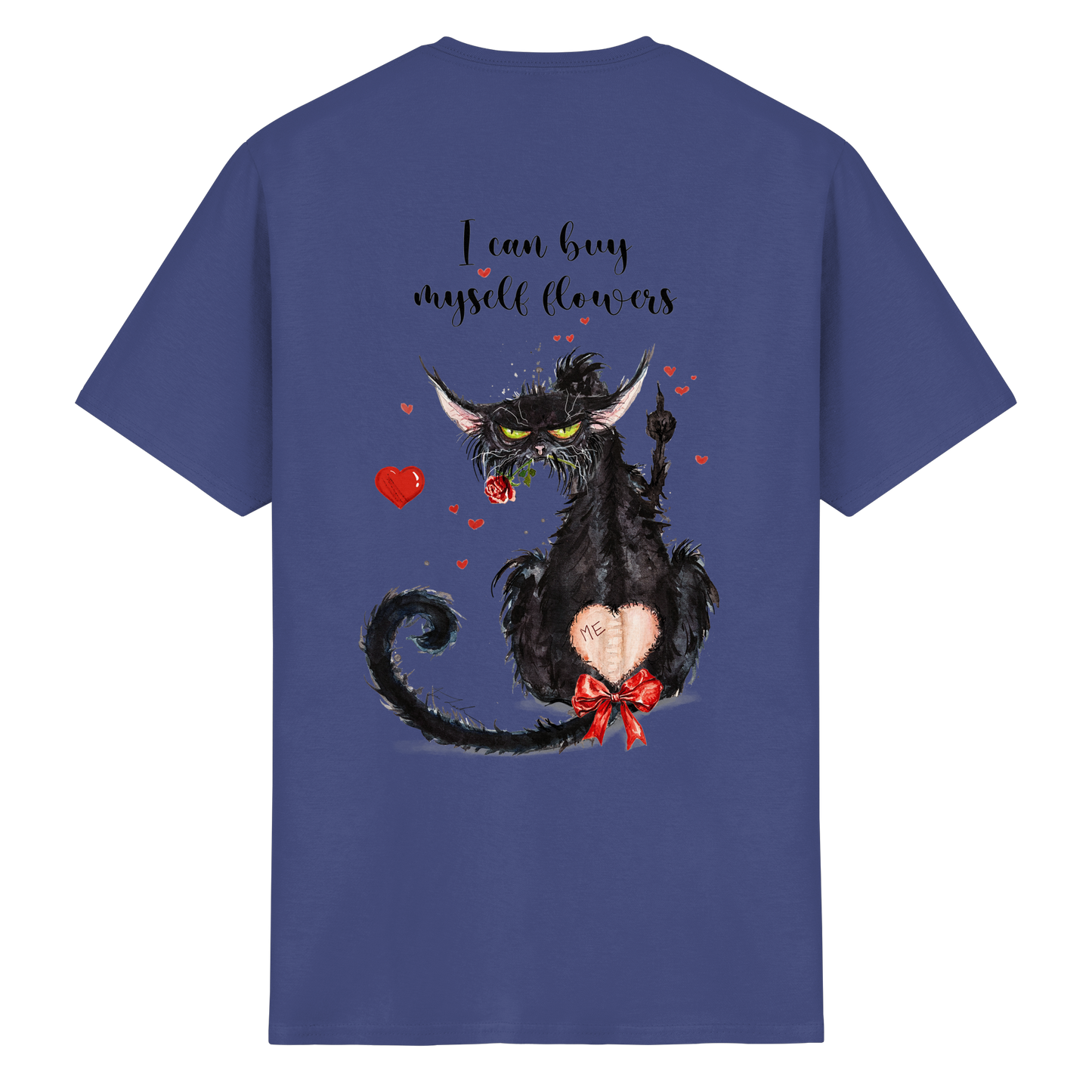 F*U-Cat- Love - Druck Hinten - Heavy Cotton T-Shirt