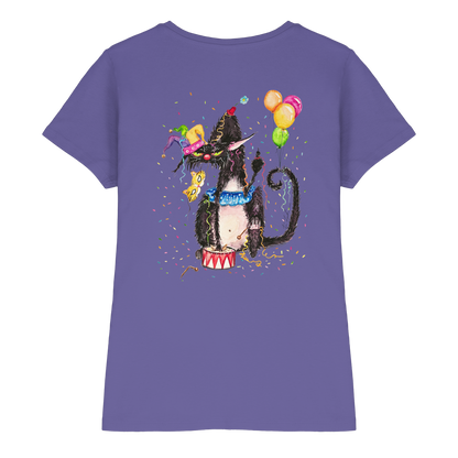 F*U-Cat- Karneval - Druck Hinten - Ladies Premium Shirt