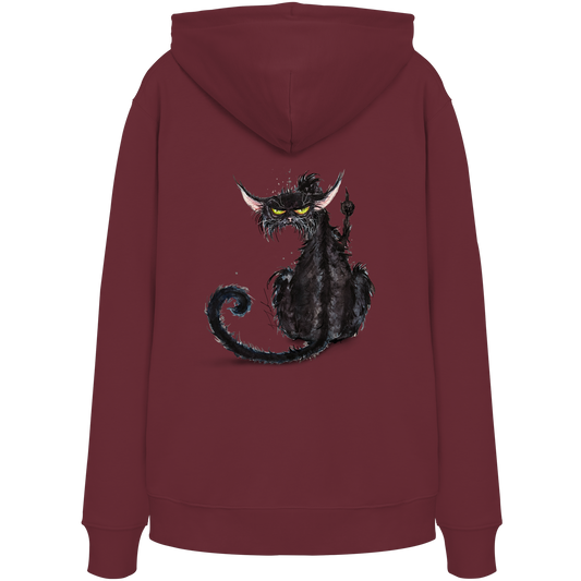 F*U-Cat- Hinten - Organic Hoodie